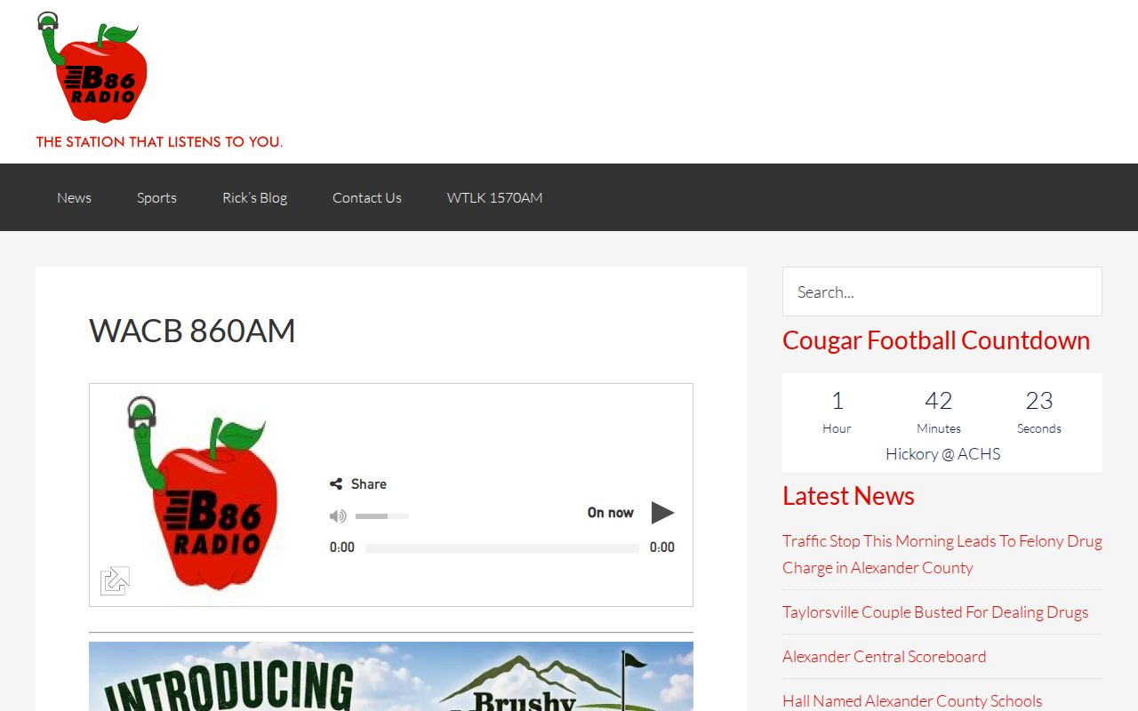 WACB 860 Alexander County news source